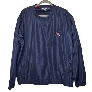Ralph Lauren Polo Golf Navy blue windbreaker Pullover size Large